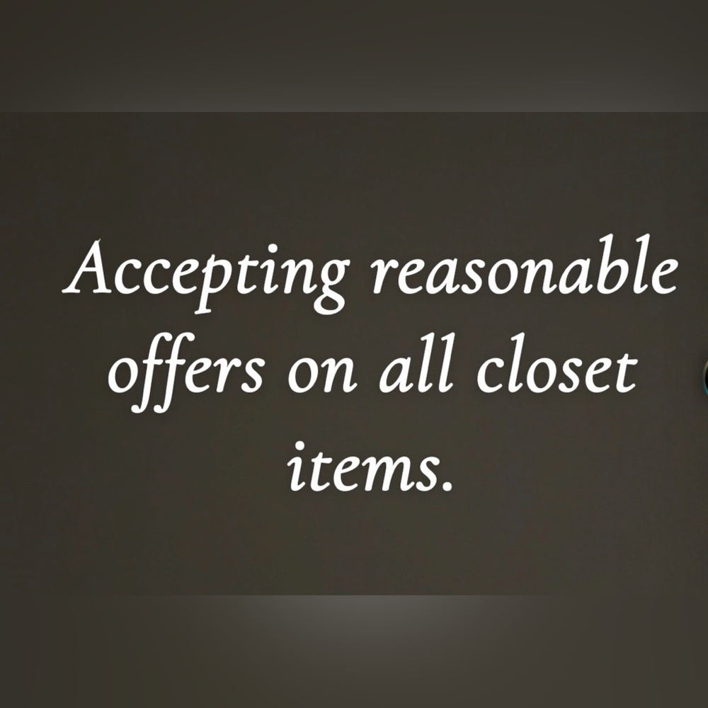 White Text Closet Sign